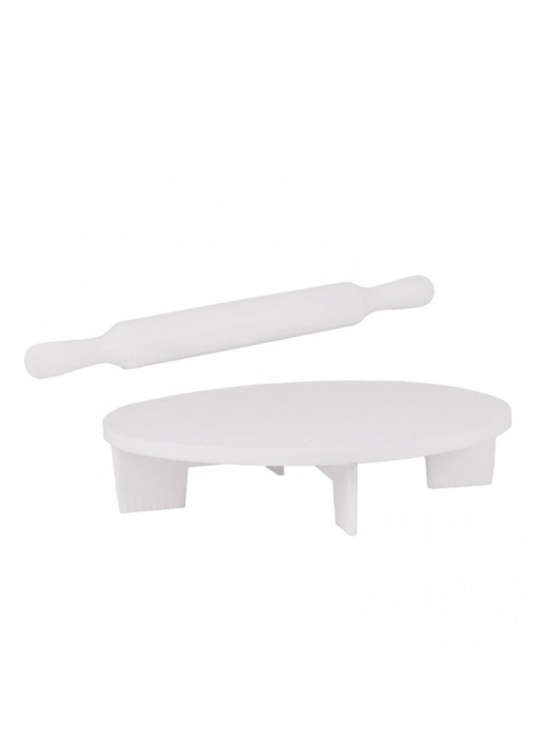 Non-stick plastic dough rolling board and tool, 34 cm  - Image 3