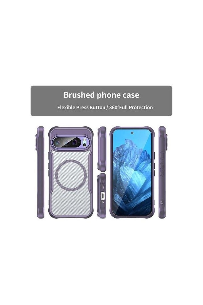 جراب ماج سيف لهاتف جوجل بيكسل 9 برو XL - بنفسجي - Image 2