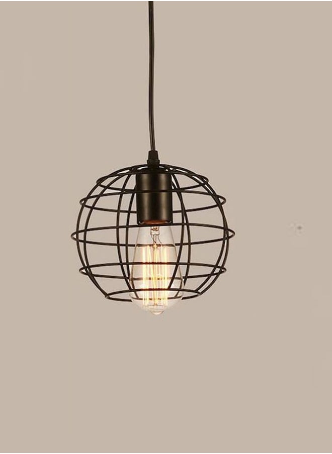 Generic Nordic Hanging Light Black 19×15cm 
