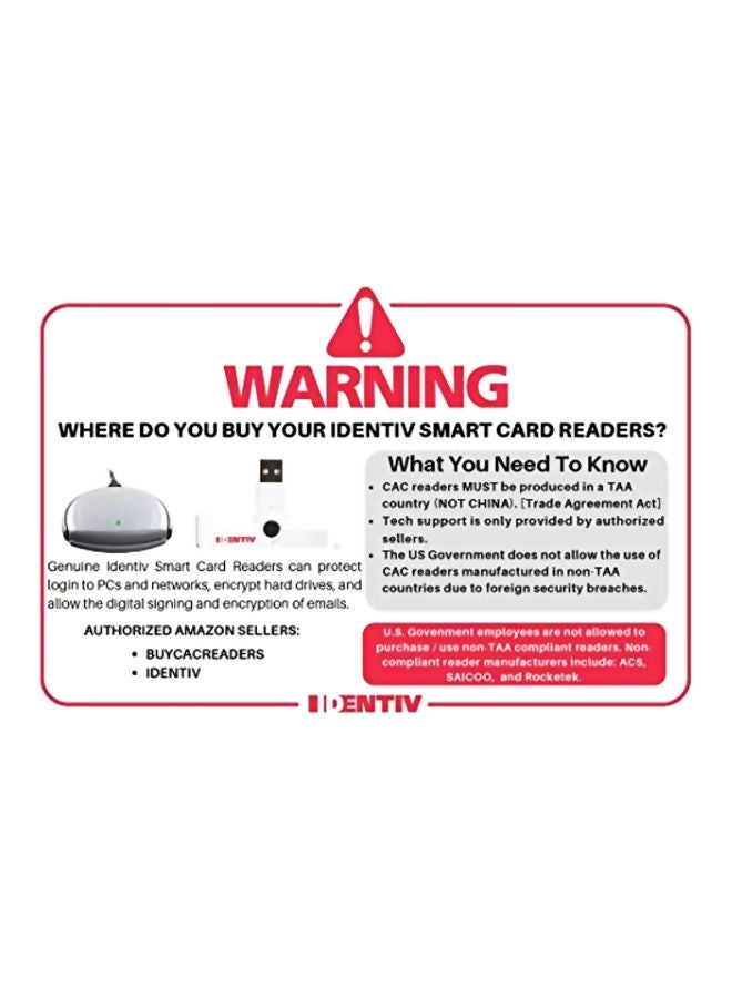 Identiv Smartfold Smart Card Reader - Image 5