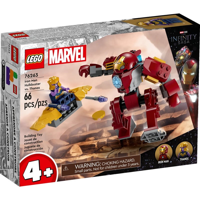 LEGO - Marvel Iron Man Hulkbuster vs. Thanos 66 Pieces - 76263 - Image 1