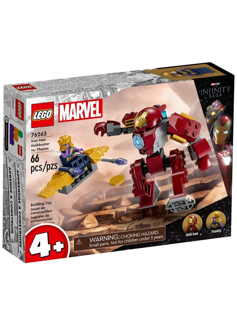LEGO LEGO - Iron Man Hulkbuster vs. Thanos 66 Pieces - 76263  - Image 1