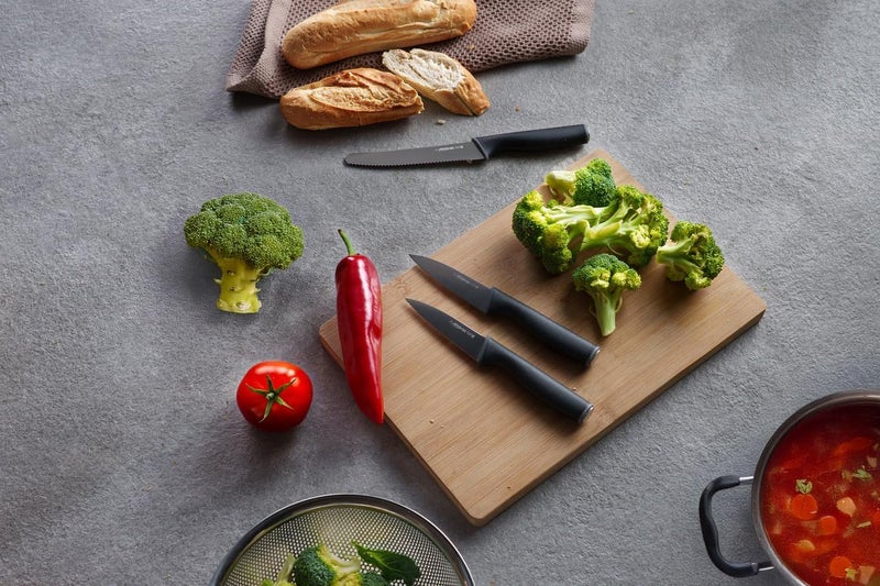 Arshia 3-Piece Kitchen Knife Set with Stainless Steel Blades - Image 3