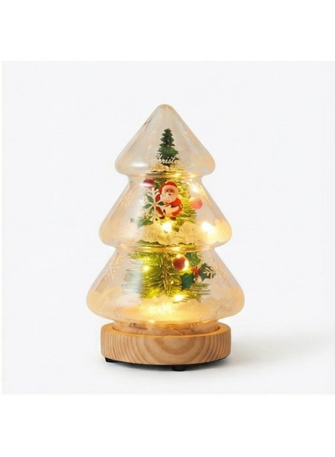 فيرنز أن بيتالز FnP Exclusive Christmas Gift Box (Red) - Reed Diffuser, Candle & Christmas snowball tree lamp - Image 3