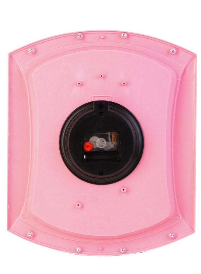 Sonera Wall Clock -7031-Analog -Quartz - Pink Color - Image 2