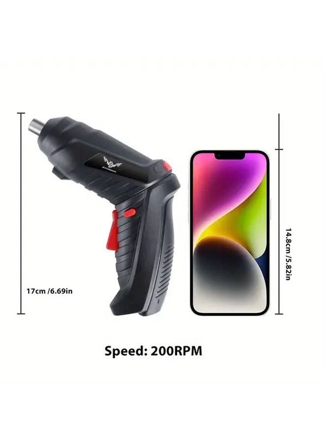 26 قطعة مجموعة أدوات الطاقة اللاسلكية للتدريبات، بطارية ليثيوم 3.6 فولت، لإصلاحات المنزل - Image 3