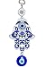 Betterdecor Blue Evil Eye Hamsa Hand Wall Hanging Ornament (with a  Pouch)-023 - Image 2