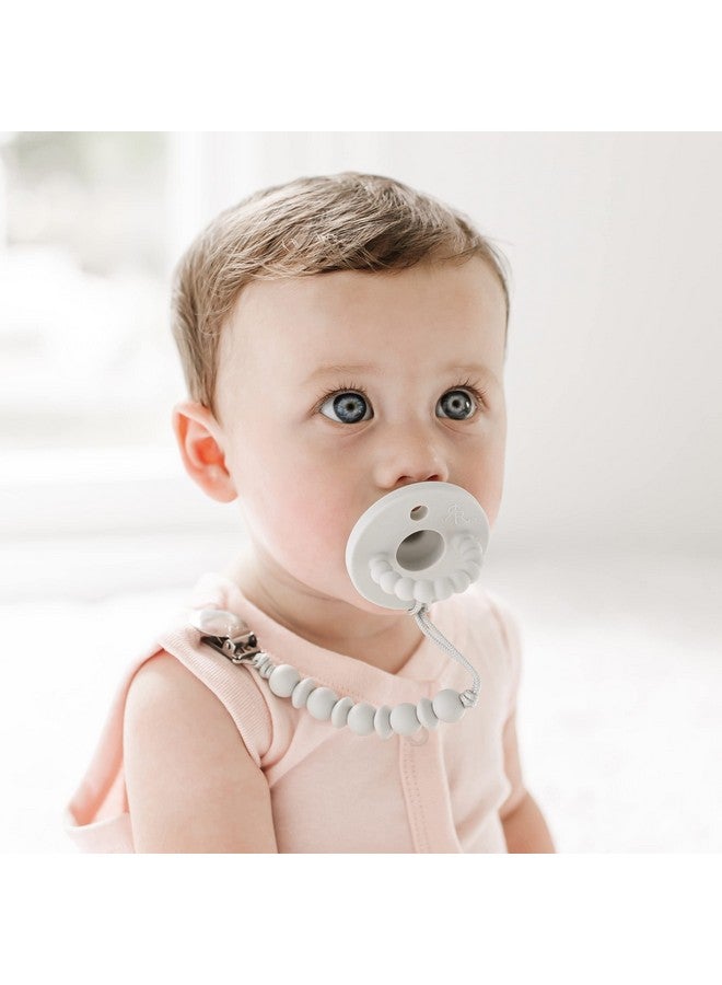 Ryan & Rose Cutie Pat Pacifier Teether (Stage 1 Grey) - Image 3