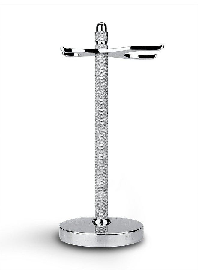 CHARMMAN Safety Razor and Shaving Brush Stand, Extra Wide Openings, Wider Base, Manly Look - Image 3