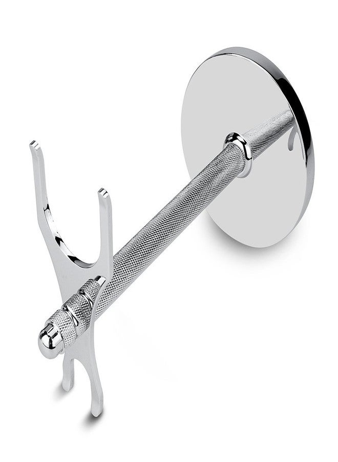 CHARMMAN Safety Razor and Shaving Brush Stand, Extra Wide Openings, Wider Base, Manly Look - Image 1