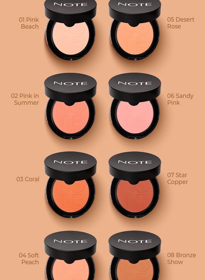 NOTE Cosmetics LUMINOUS SILK COMPACT BLUSHER 05 - Image 5