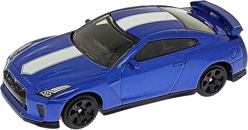 MSZ D-power – Nissan GTR - White | Die-Cast Replica, Ultimate Collector's Item, Race Cars | Toy Vehicles, Metal Toy Car Model - Pull Back Collection | Size - 1:64, For Kids 3+ - Image 1