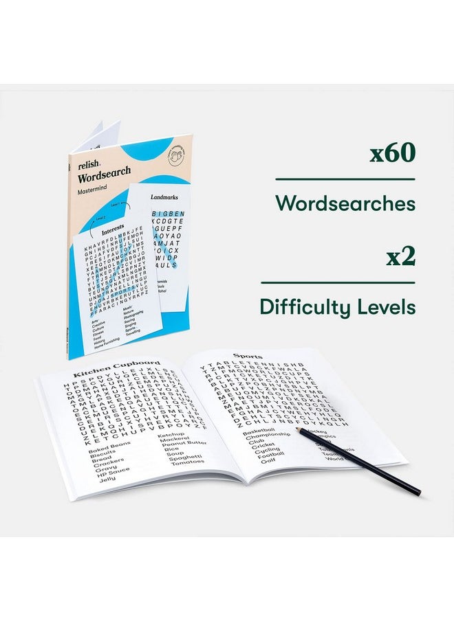 Relish - Large Print Word Search Dementia Activities For Seniors Products & Gifts For Seniors And Elderly - Image 1