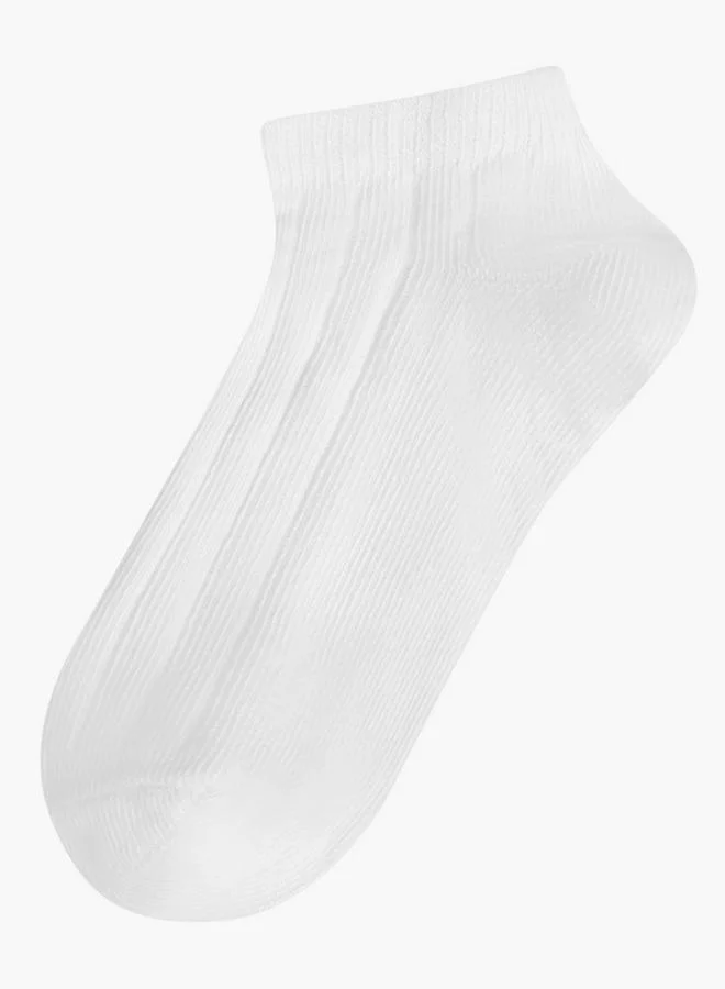 LBL By Shoexpress Pack Of 7 Boys Socks Non Terry Ankle Length