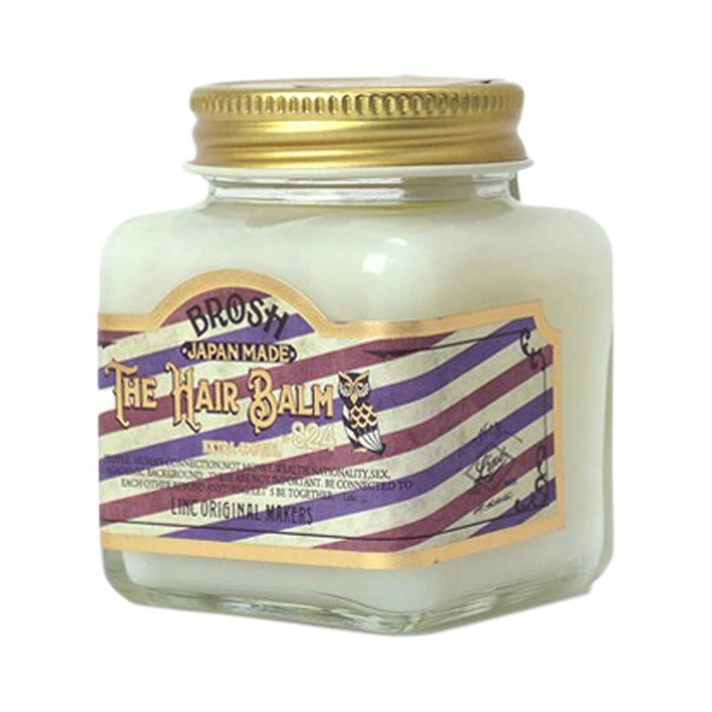 BROSH Hair Balm 824 Multi-Use Styling and Moisturizing Cream for Hair and Skin with Natural Lavender, Cypress, Patchouli Oils, 2.5 Oz