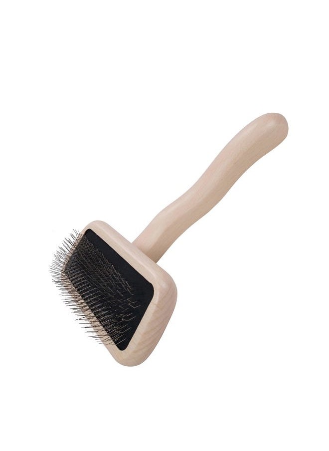 Chris Christensen Karben II Slicker Brush for Dogs, Groom Like a Professional, Ideal For All Coat Types, Remove Shedding Coat, Tangles and Dead Undercoat, 17 mm Stainless Steel Pins, Small  - Image 1
