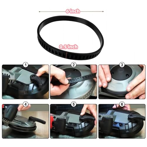 TALSWIF (3pk) 45-69-0010 Blade Pulley Tire Fits for Mmiwwaukiiii Band Saws Deep Cut 6230 6232-6 6238-20 2729-20 6225 AO2807 6238N - Image 2