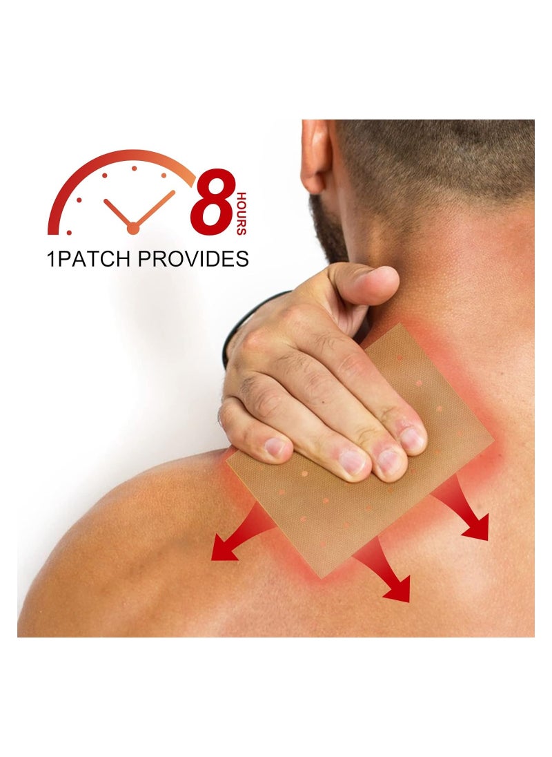 SYOSI - Pain Relief Patches (20 Patches), Chinese Tiger Patch, Tiger Balm for All Parts of Body, Shoulder Pain, Back Pain, Knee Pain, Arthritis Pain, Bone Pain Relief Back Pain Patch, Targeted Pain Relief - Image 1