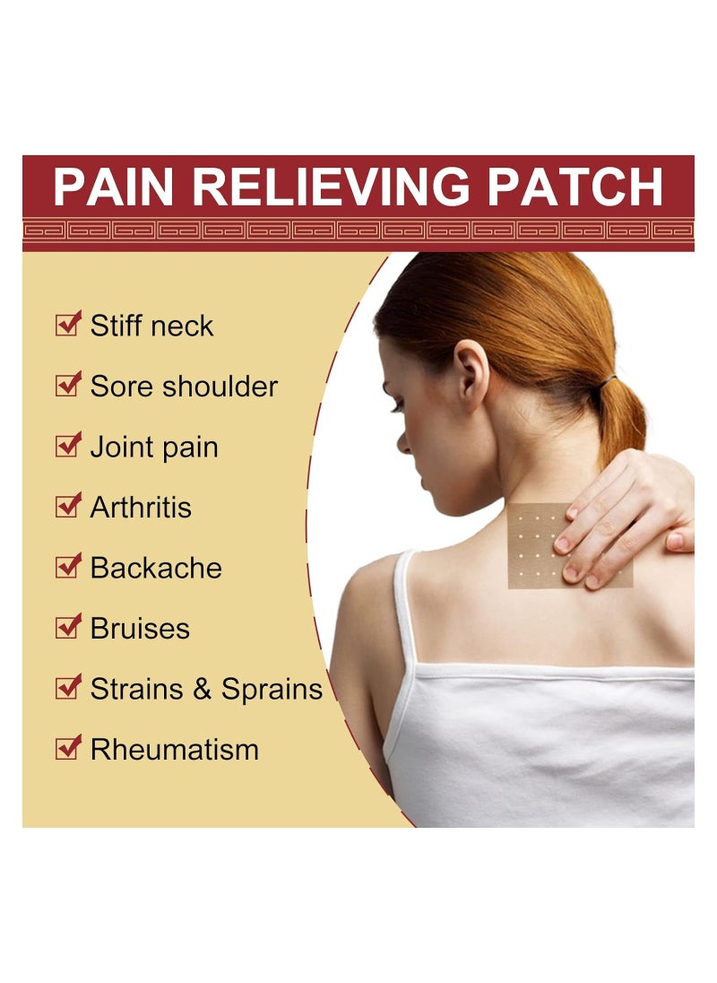 SYOSI - Pain Relief Patches (20 Patches), Chinese Tiger Patch, Tiger Balm for All Parts of Body, Shoulder Pain, Back Pain, Knee Pain, Arthritis Pain, Bone Pain Relief Back Pain Patch, Targeted Pain Relief - Image 1