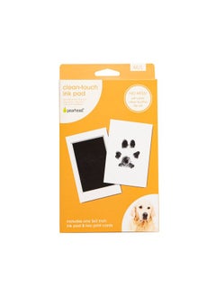 pearhead Pearhead Pet Clean-Touch Ink Pad, Medium/Large, Black Ink Pad for Cats or Dogs, Pet Owner, Pet Owner Must Have Item, Pet Memory Keepsake, for Medium to Large Pets  - Image 1