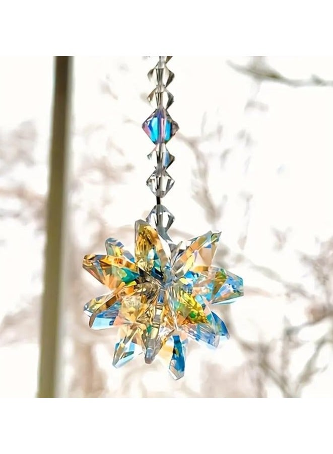 Christmas Tree Ornament 1PC Ornament Crystal Christmas Tree Transparent Ornament Pendant Christmas Home Decoration - Image 2