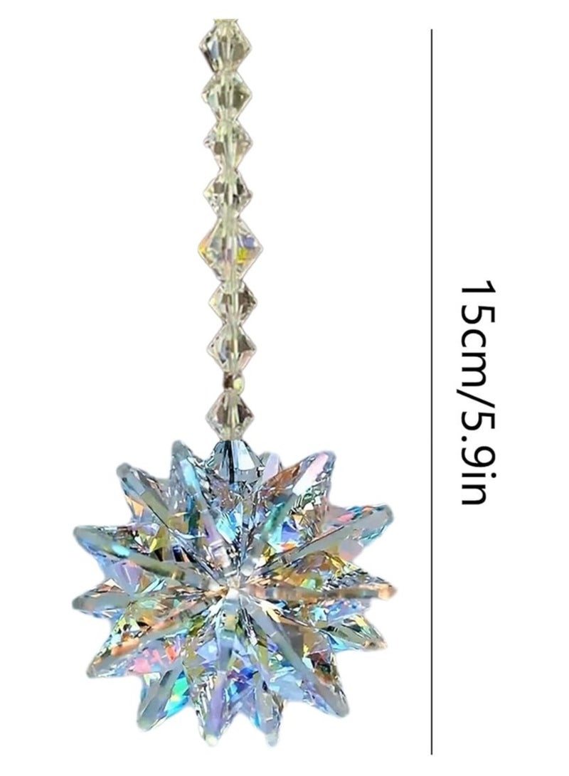 Christmas Tree Ornament 1PC Ornament Crystal Christmas Tree Transparent Ornament Pendant Christmas Home Decoration - Image 4