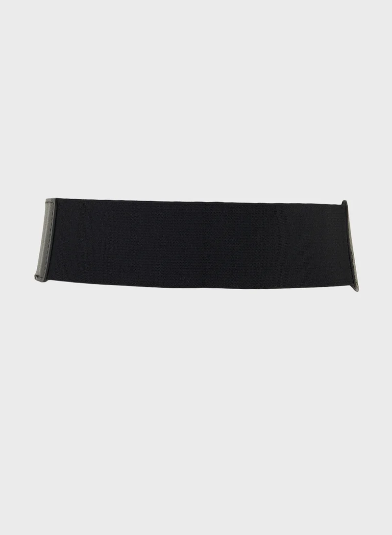 ELLA Croc Print Waist Belt