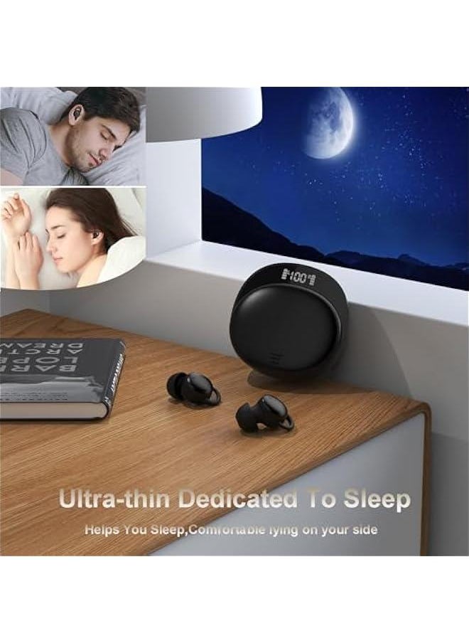 Generic Mini Small Sleeping Sleep Earbuds Buds for Side Sleepers Smallest Tiny Invisible Earbuds Hidden Ear Buds for Sleeping On Side Noise Cancelling Sleep Ear Buds Headphones  - Image 2