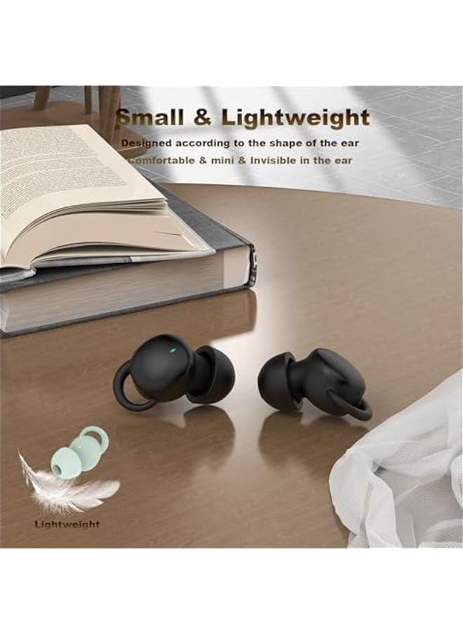 Generic Mini Small Sleeping Sleep Earbuds Buds for Side Sleepers Smallest Tiny Invisible Earbuds Hidden Ear Buds for Sleeping On Side Noise Cancelling Sleep Ear Buds Headphones  - Image 4