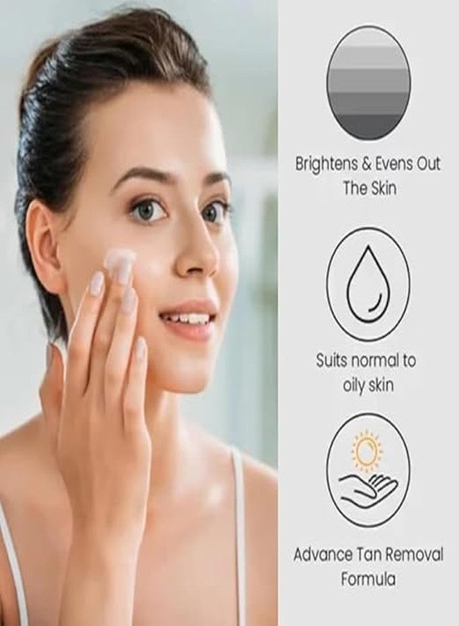 Nirva FaceTune (ftune) | Nirva Green Herbal | Night Whitening Cream Hydrating Moisturizer for Smooth Dark Spot Removal Lightweight & Gentle Cream Even-Toned Skin (50GM) - Image 4