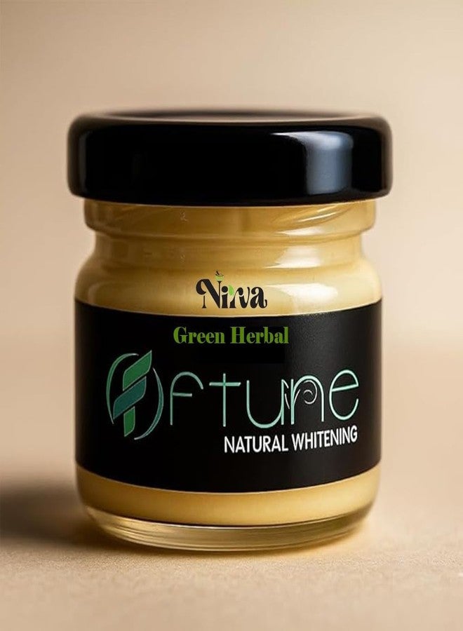 Nirva FaceTune (ftune) | Nirva Green Herbal | Night Whitening Cream Hydrating Moisturizer for Smooth Dark Spot Removal Lightweight & Gentle Cream Even-Toned Skin (50GM) - Image 1