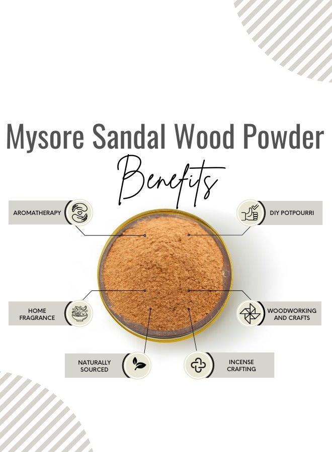 Awafi Mill Sandal Powder Mysore Raw and Pure Premium Quality - Image 2