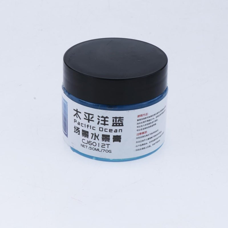 Sand Table Diorama Paste Water Scenery Paste Sand Table Building Material Modeling Paste Diorama Effect Simulation DIY Scene Landscape Layout, Blue - Image 5