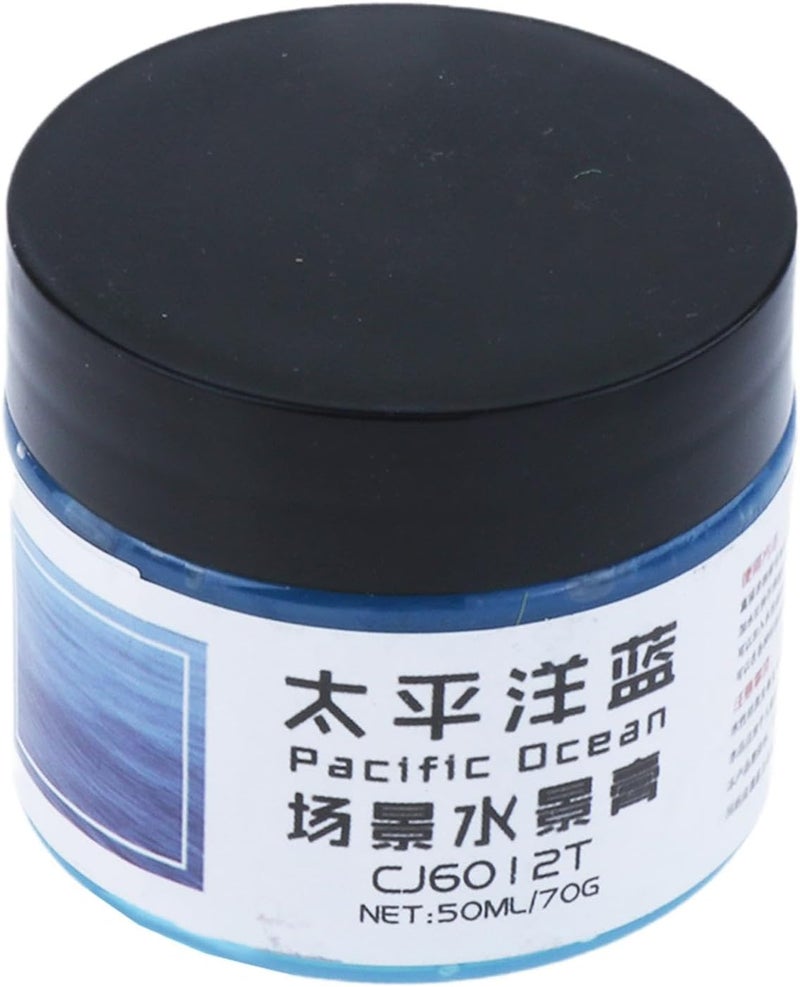 Sand Table Diorama Paste Water Scenery Paste Sand Table Building Material Modeling Paste Diorama Effect Simulation DIY Scene Landscape Layout, Blue - Image 3