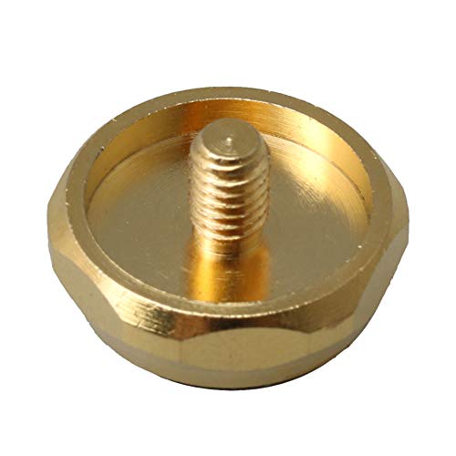 Lovermusic Brass Trumpet Turquoise Finger Buttons + Rods + Valve Covers Repair Accessories Pack of 3 - Image 5
