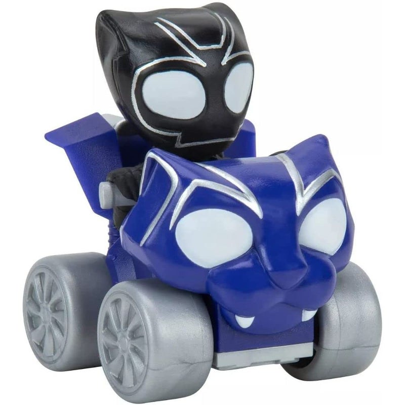 VORAGA Marvel's Spidey and his Amazing Friends SNF0046 10-Pack-2” Mini Vehicle Assortment Including, Ghost Spider, Miles, Hulk, and More-Toys Featuring Your Friendly Neighbourhood Spideys, Multi - Image 5