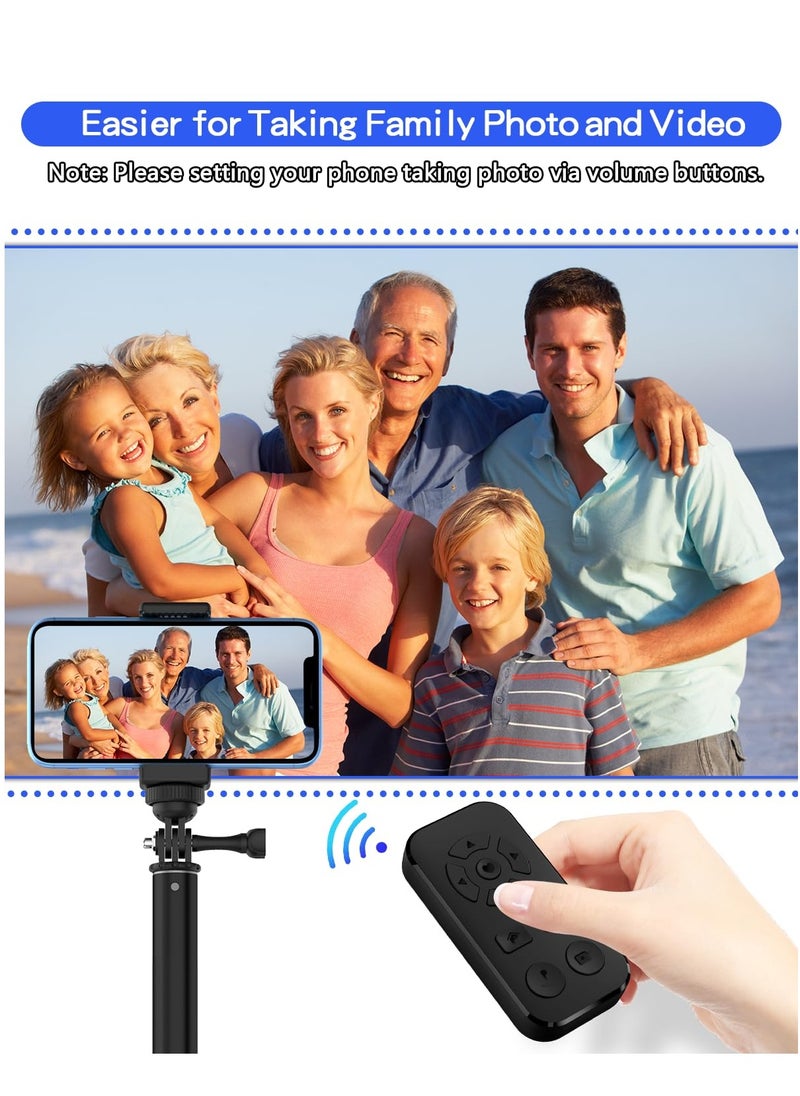 SYOSI - Bluetooth Remote Scrolling Remote Control for iPhone and Android Smartphone Camera Photo and Video Clicker for iPhone Samsung Neck Strap Include Bluetooth Page Turner for Kindle App and Tiktok - Image 1