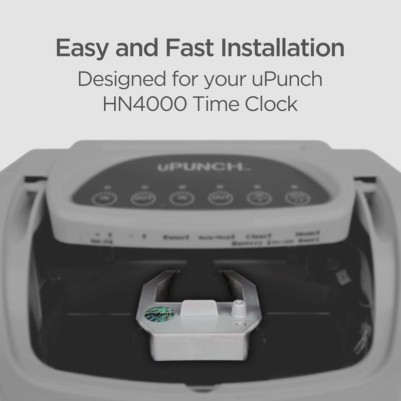 uPunch Ink Ribbon for HN4000 Calculating Time Clock, 2-Pack - Image 5
