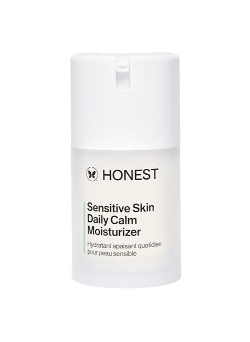 Honest Beauty Honest Beauty The Daily Calm Lightweight Moisturizer for Sensitive Skin | Hyaluronic Acid + Calming Phyto-Blend | EWG Verified, Vegan + Cruelty Free | 1.7 fl oz 