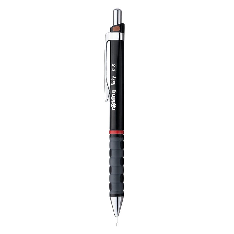 Rotring Rotring Tikky Black Barrel 050mm Mechanical Pencil Spare Leads and Eraser  - Image 2