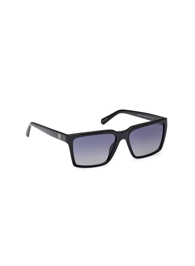 GUESS Men's Polarized Square Sunglasses - GU0008401D58 - Lens Size: 58 Mm - Image 3