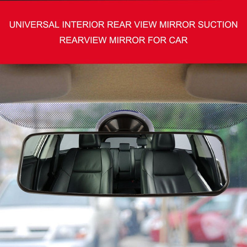 Universal Interior Rear View Mirror Suction Rearview Mirror for Car - Image 5