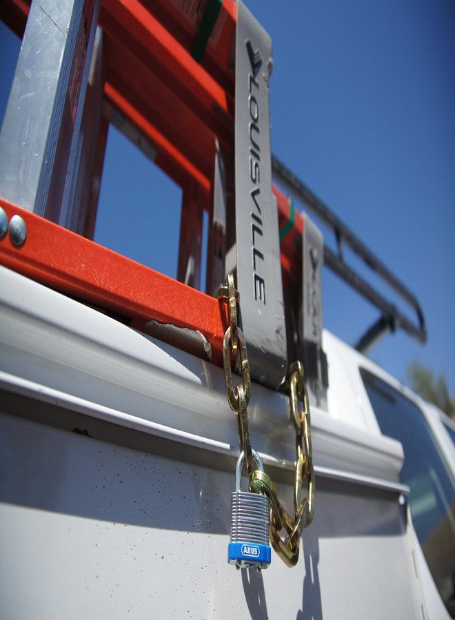 ABUS 41/40 Laminated Steel Safety Padlock Purple Bumper Keyed Alike, Pack of 6 - Image 3