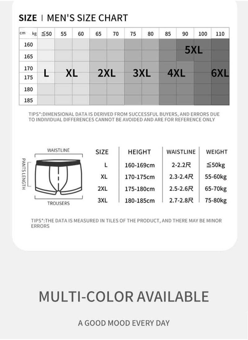 SYOSI - 3Pcs Mens Ice Silk Mesh Breathable Underwear Panties Absorbent Soft 3D Ultra Thin Comfortable Men Boxer Briefs XL - Image 1