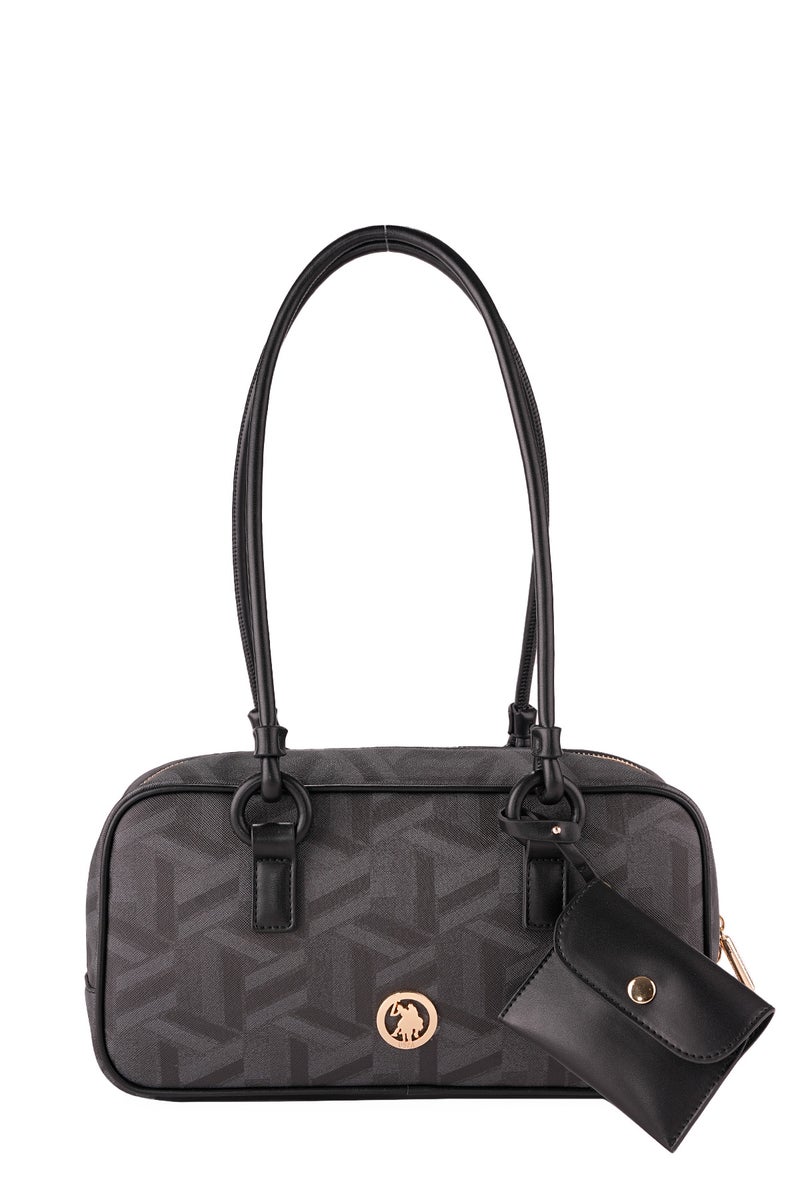 U.S. Polo Assn. Women's Shoulder Bag, Ladies Large Capacity Hobo Bag, Handbag Tote Bags Clutch Bag, Women's Leather Hobo Bag, Women's Tote Bag, Women's Shoulder Bag, Women's Hand Bag, Women's Travel Bag, for Office Sling Bag Side Bag and Girls College Students - Image 1