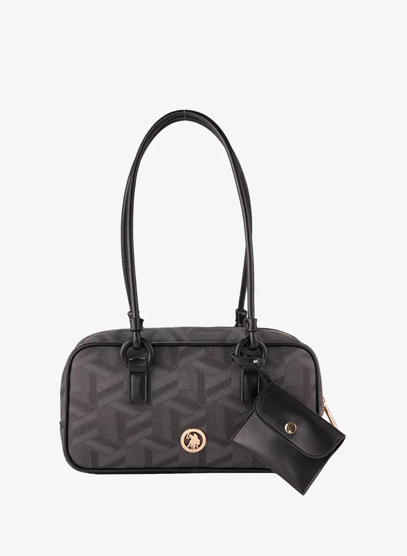 U.S. Polo Assn. Women's Shoulder Bag, Ladies Large Capacity Hobo Bag, Handbag Tote Bags Clutch Bag, Women's Leather Hobo Bag, Women's Tote Bag, Women's Shoulder Bag, Women's Hand Bag, Women's Travel Bag, for Office Sling Bag Side Bag and Girls College Students