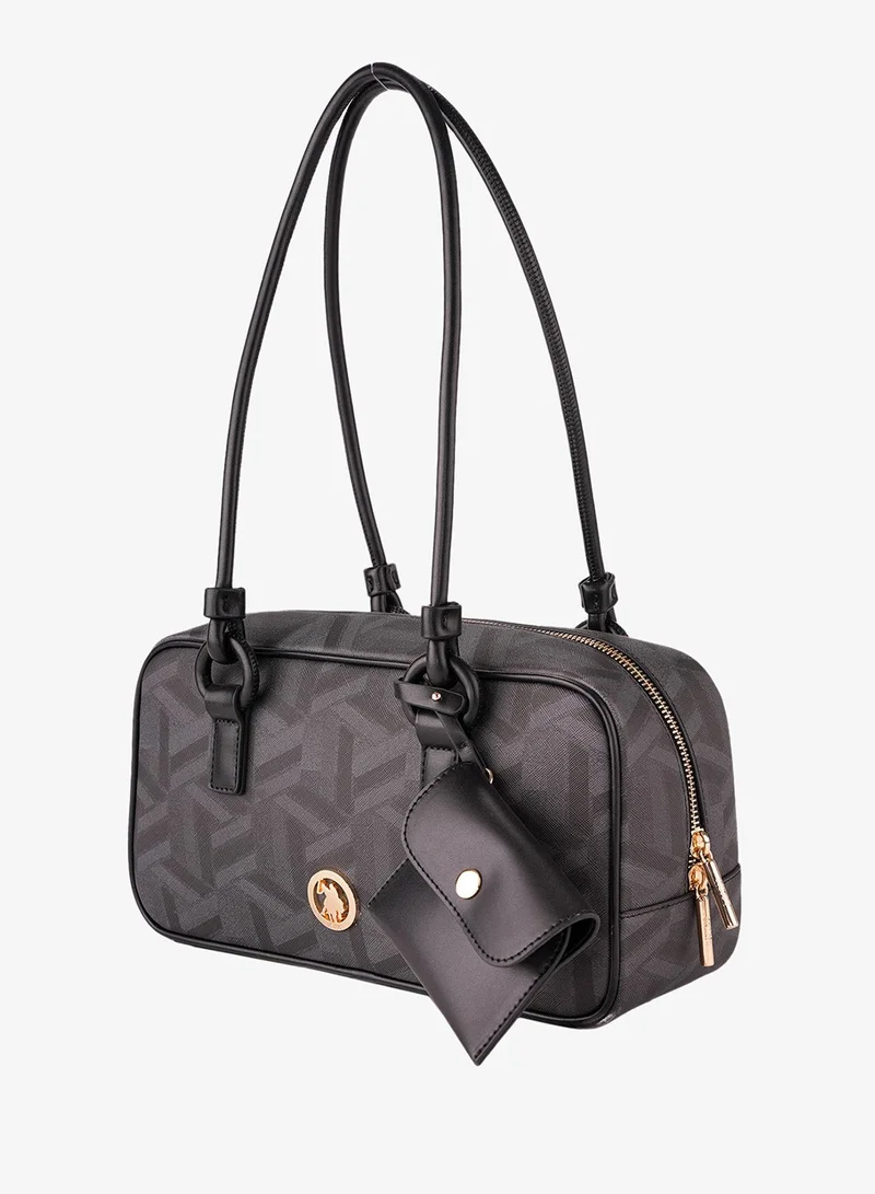 U.S. Polo Assn.  U.S. Polo Assn. Women's Shoulder Bag, Ladies Large Capacity Hobo Bag, Handbag Tote Bags Clutch Bag, Women's Leather Hobo Bag, Women's Tote Bag, Women's Shoulder Bag, Women's Hand Bag, Women's Travel Bag, for Office Sling Bag Side Bag and Girls College Students for Women | Best Price UAE