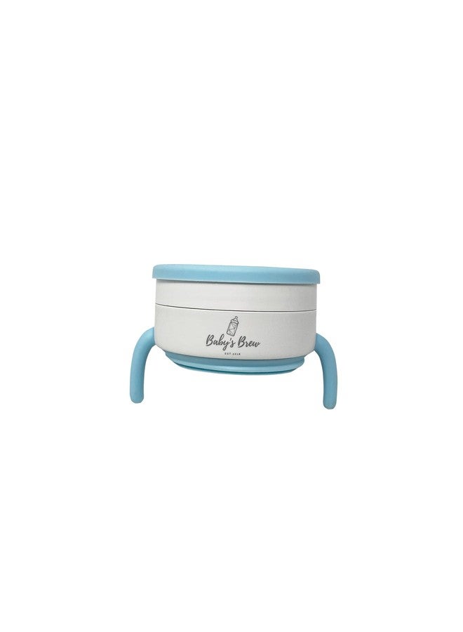 Baby's Brew The 2 in 1 Collapsible Snack and Straw Cup -Blue - Image 5
