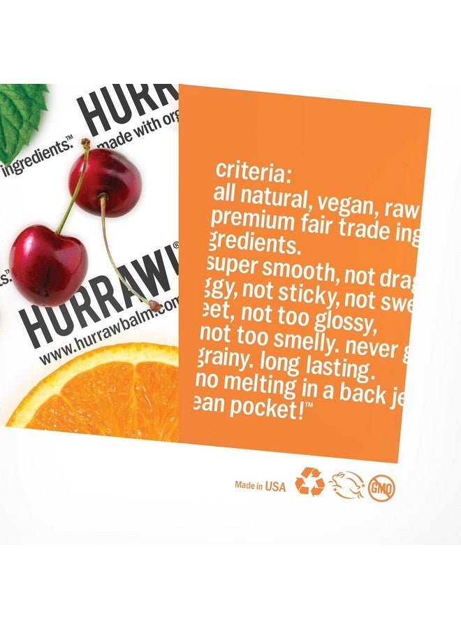 Hurraw! بلسم شفاه غير معطر 2 عبوة: معتمد عضوي نباتي خالي من القسوة والغلوتين. مكونات طبيعية 100% غير معدلة وراثيًا. خالي من شمع النحل وزبدة الشيا وفول الصويا والنخيل. مصنوع في الولايات المتحدة. - Image 5