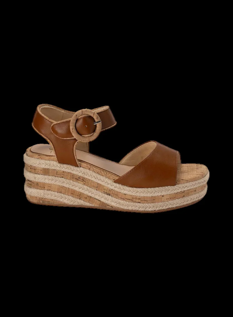 Bata Platform Strap Wedge Sandals